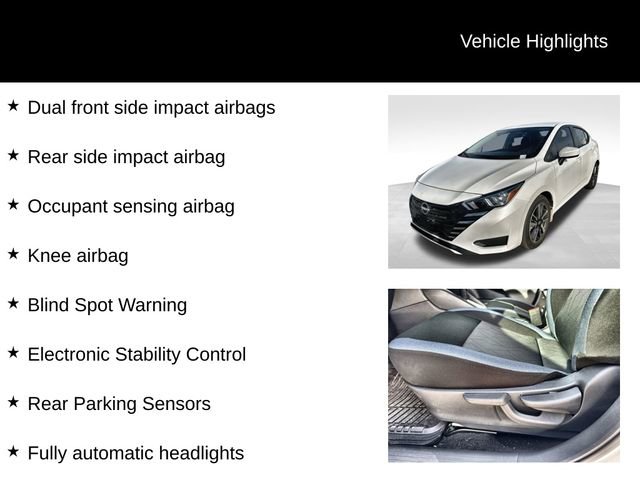 Used 2024 Nissan Versa SV w/ Trunk Package image 15