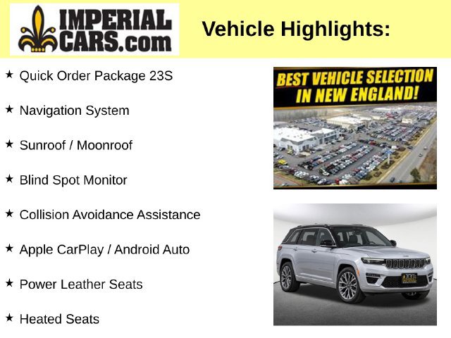 Used 2025 Jeep Grand Cherokee Summit AWD/4WD image 3