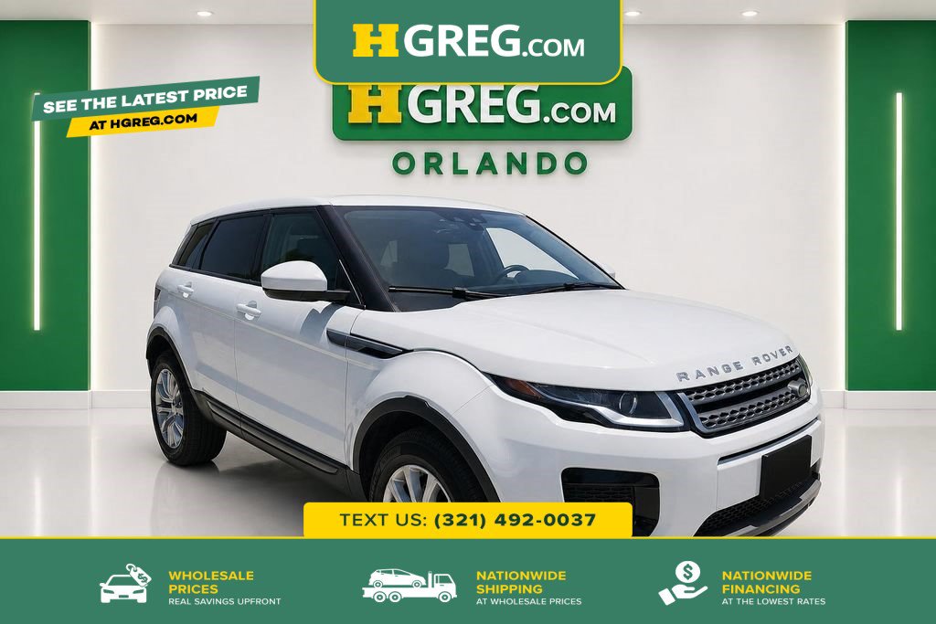 Used 2018 Land Rover Range Rover Evoque SE