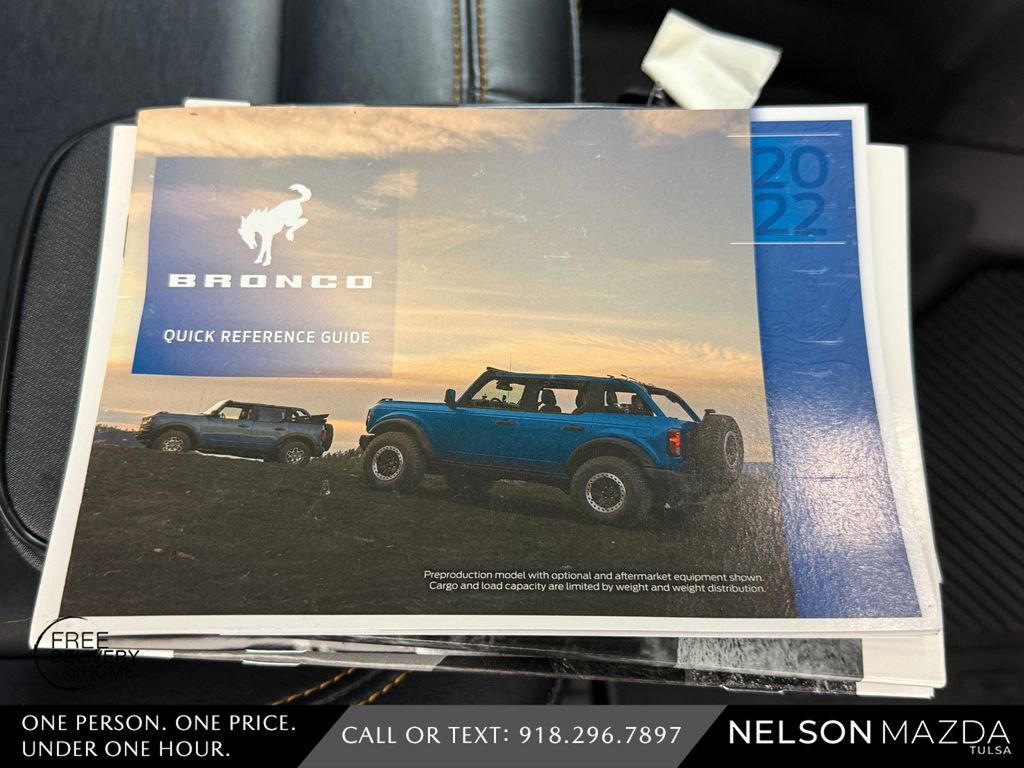 Used 2022 Ford Bronco Badlands w/ Sasquatch Package AWD/4WD image 47