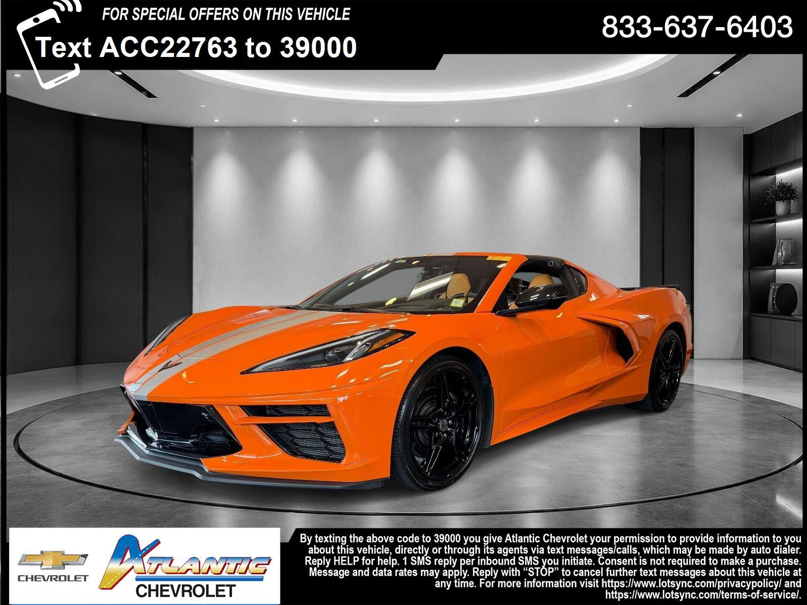 Certified 2023 Chevrolet Corvette Stingray Preferred Cpe w/ Z51 Performance Package