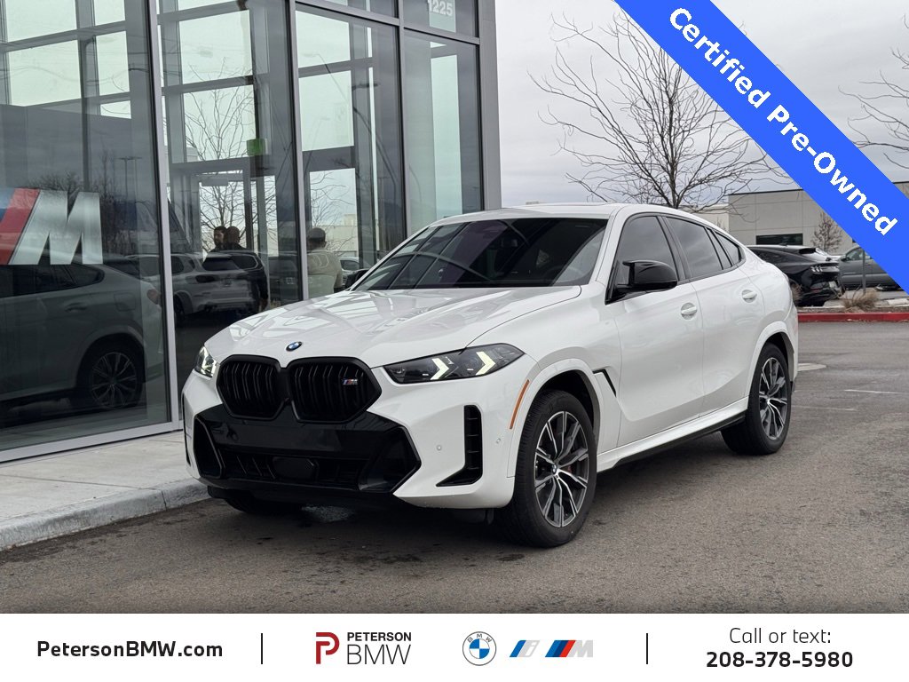 Certified 2025 BMW X6 M60i