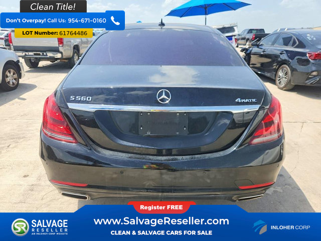 Used 2019 Mercedes-Benz S 560 4MATIC Sedan image 8