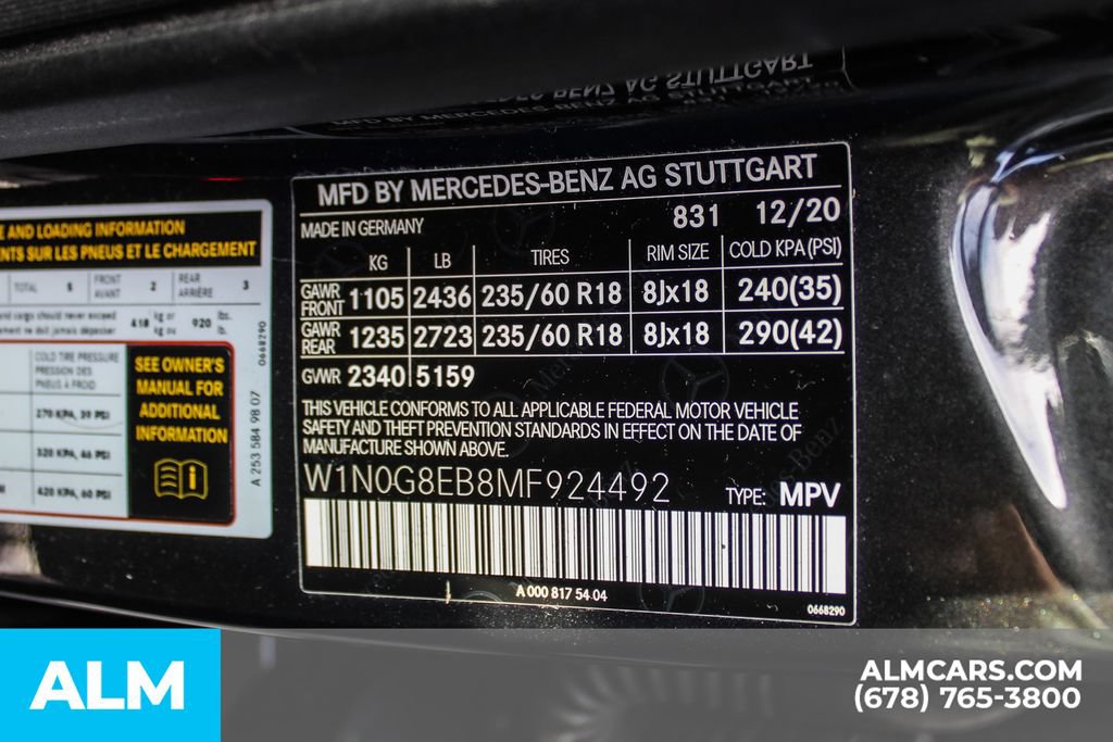 Used 2021 Mercedes-Benz GLC 300 4MATIC w/ Premium Package image 41