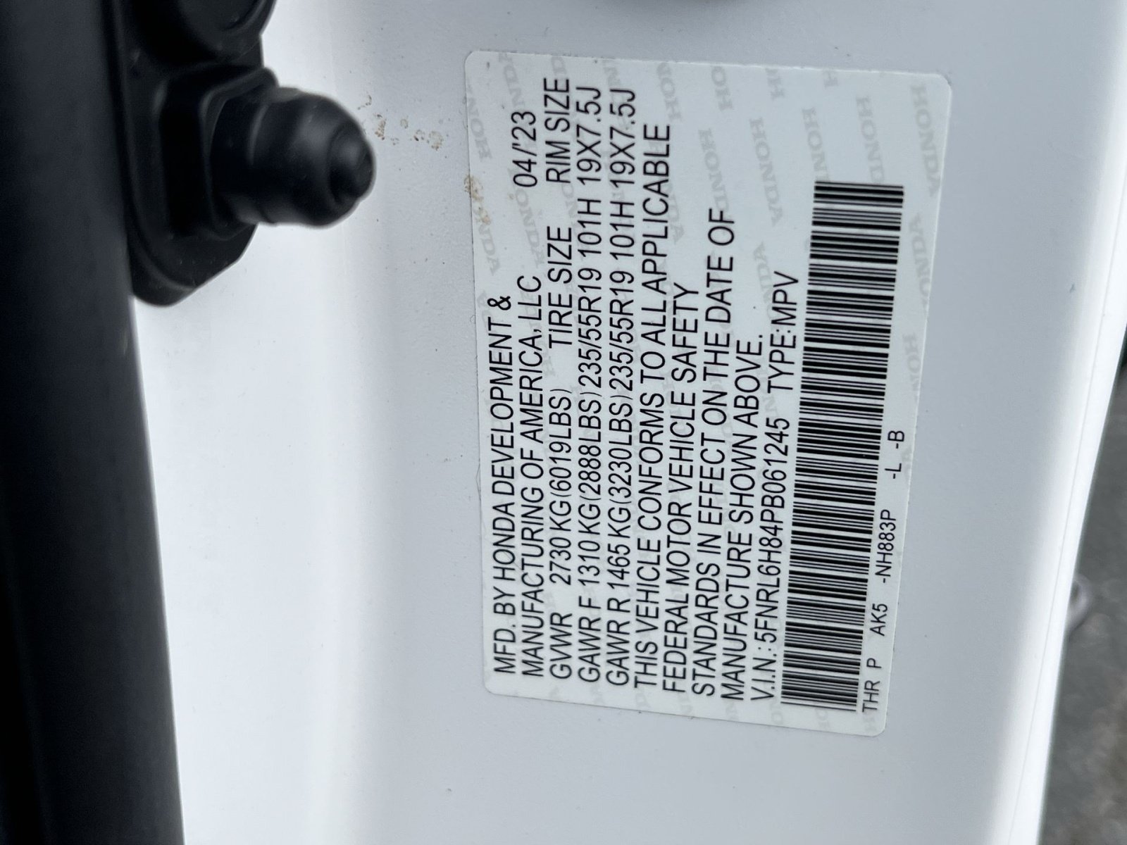 Used 2023 Honda Odyssey Touring image 41