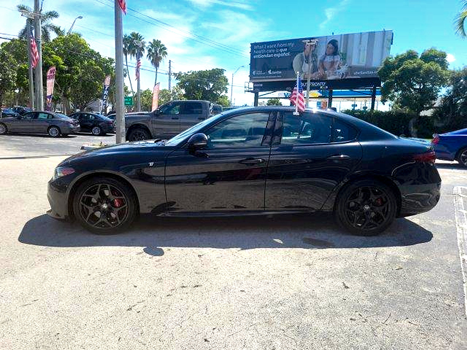 Used 2023 Alfa Romeo Giulia Ti w/ Active Assist Plus Package RWD image 4