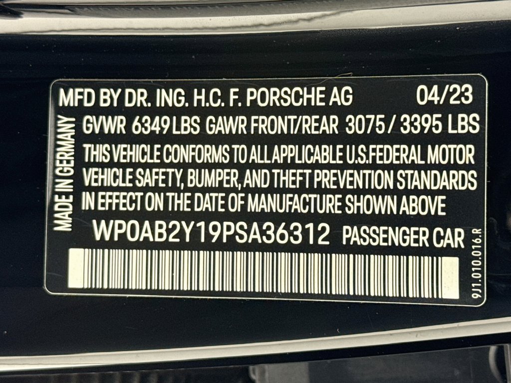 Certified 2023 Porsche Taycan 4S AWD/4WD image 33