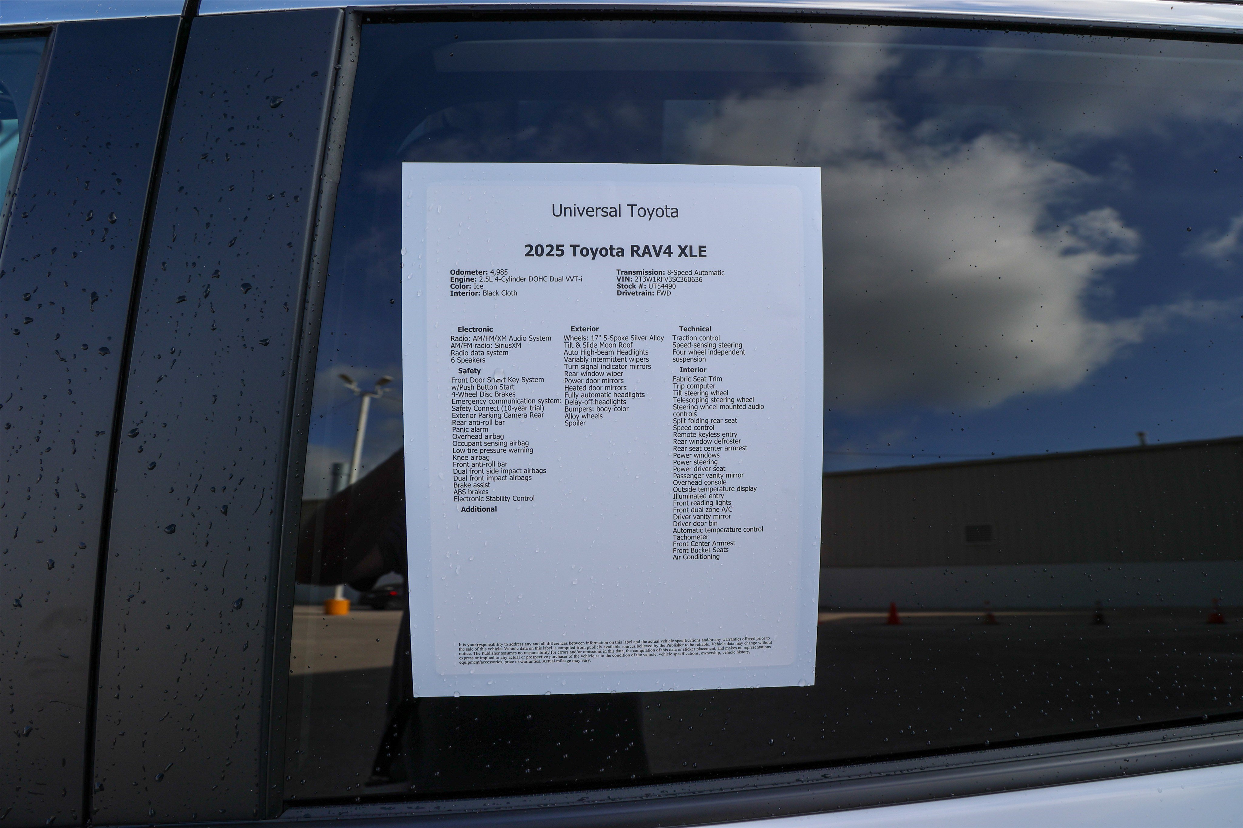 Certified 2025 Toyota RAV4 XLE w/ Convenience Package FWD image 46