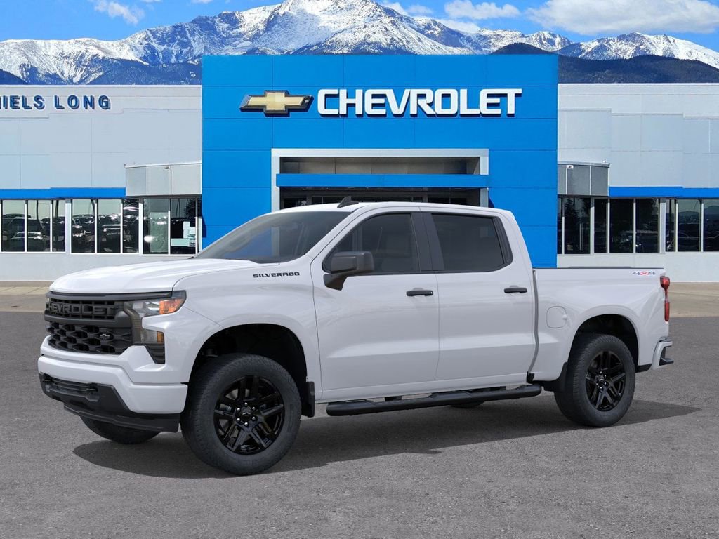 New 2026 Chevrolet Silverado 1500 Custom w/ Turbomax Blackout Package image 2