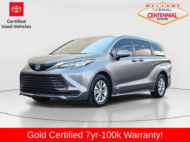 Certified 2021 Toyota Sienna LE FWD image 1