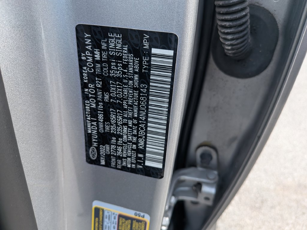 Certified 2022 Hyundai Tucson Blue AWD/4WD image 36