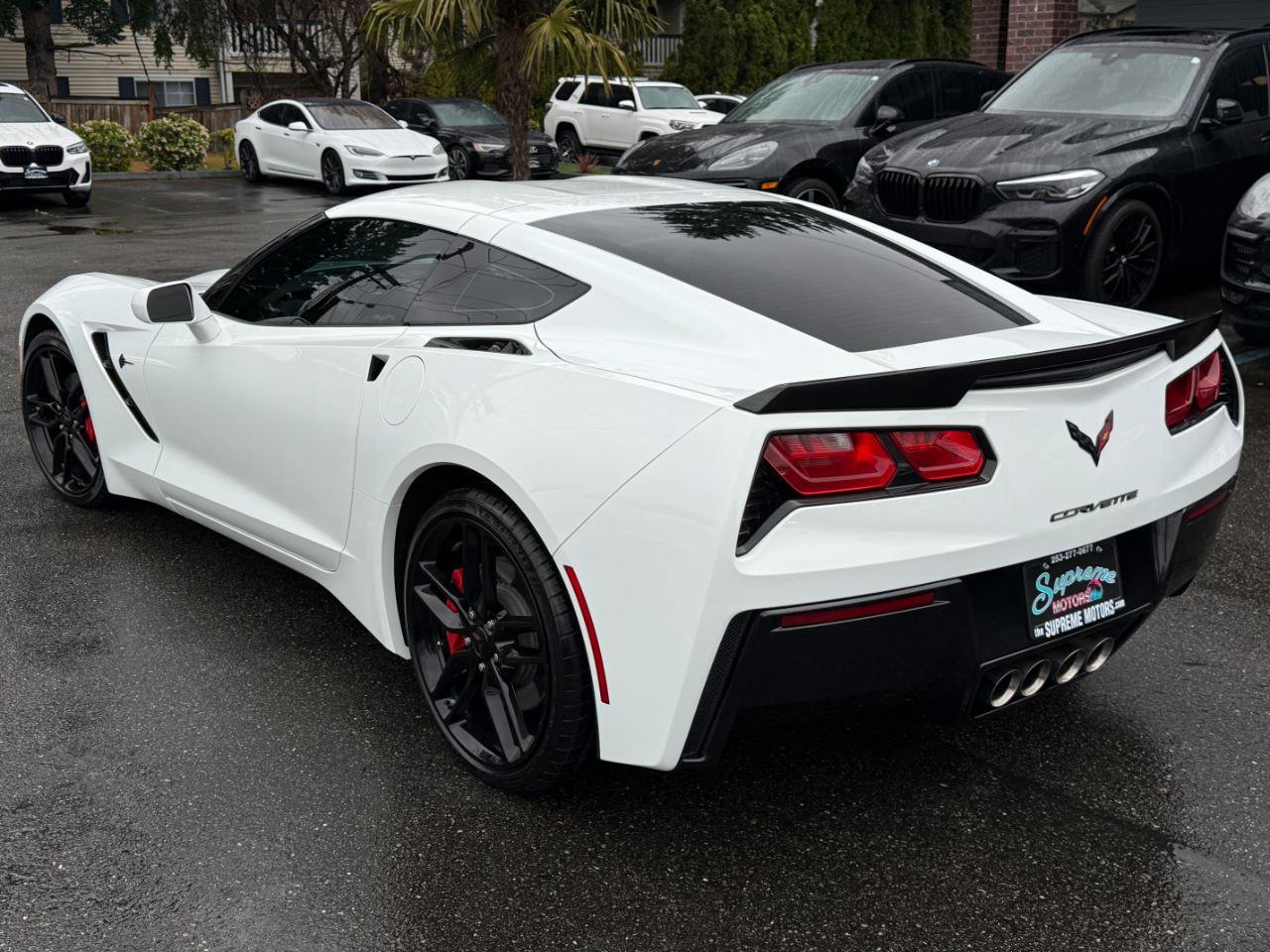 Used 2019 Chevrolet Corvette Stingray Coupe w/ Carbon Flash Badge Package image 7
