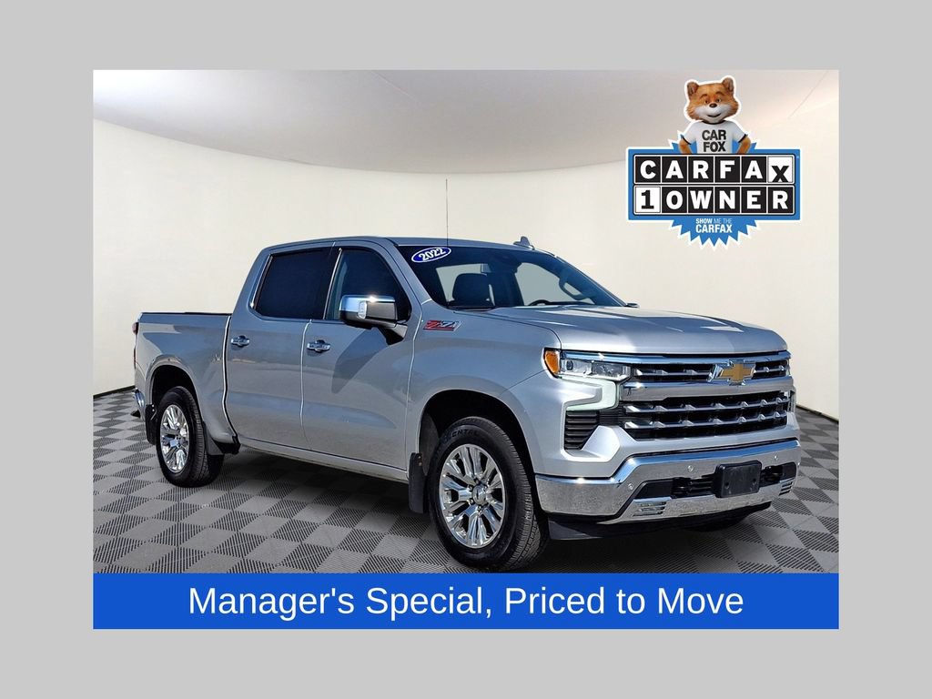 Used 2022 Chevrolet Silverado 1500 LTZ