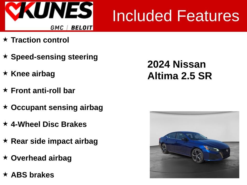Used 2024 Nissan Altima 2.5 SR FWD image 3