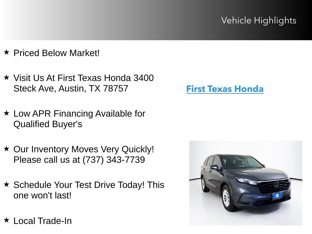 Used 2026 Honda CR-V LX image 10