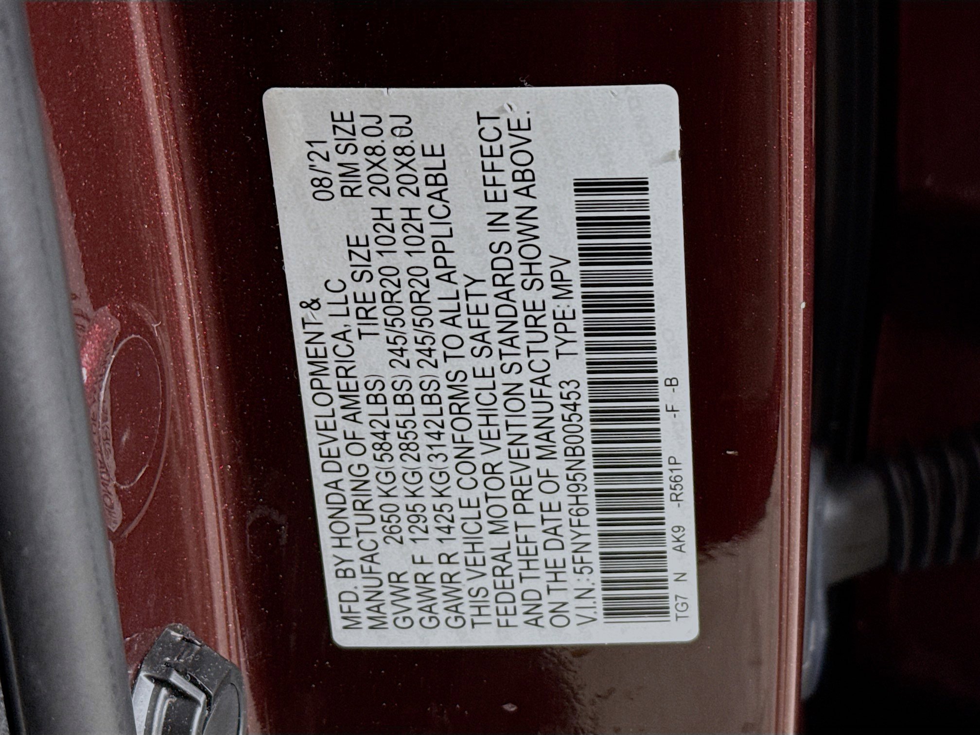 Used 2022 Honda Pilot Touring image 41