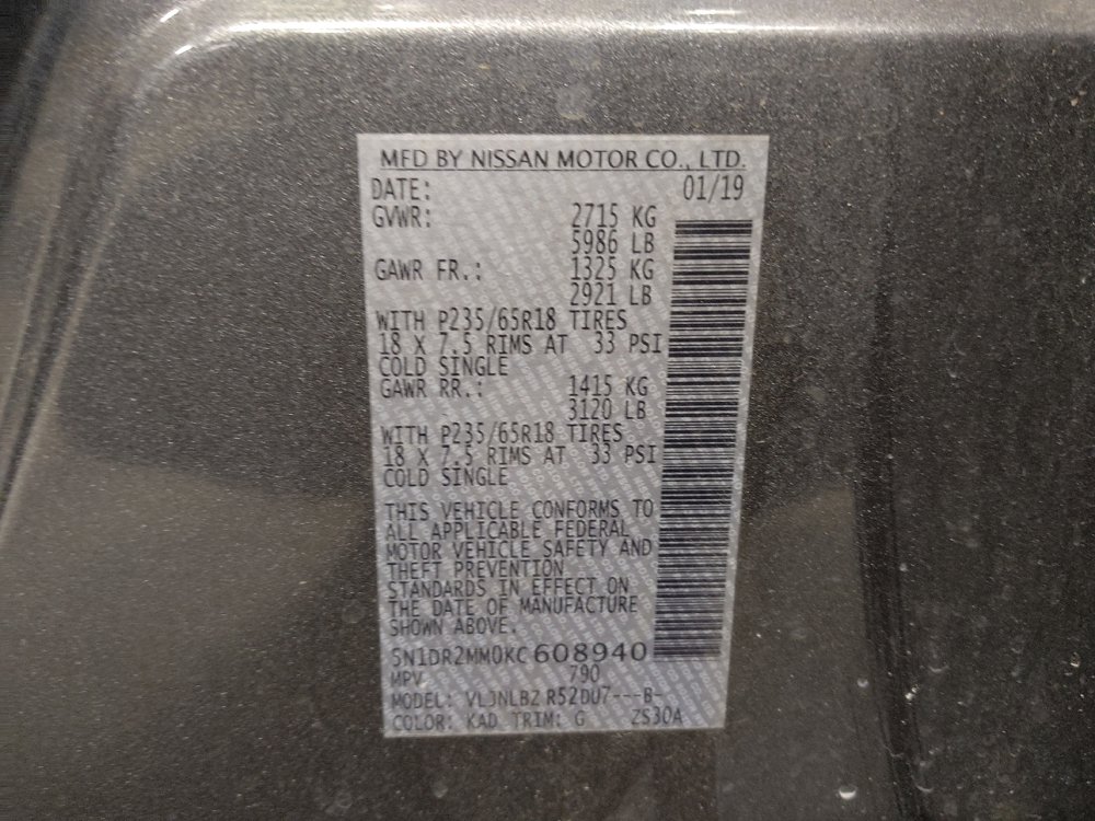 Used 2019 Nissan Pathfinder S AWD/4WD image 33