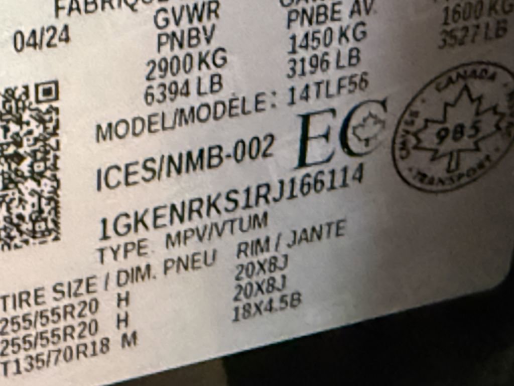 Used 2024 GMC Acadia Denali w/ LPO, Floor Liner Package image 54