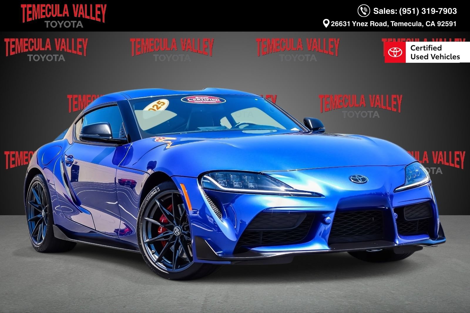 Certified 2025 Toyota Supra Premium w/ Driver Assist Package RWD image 1