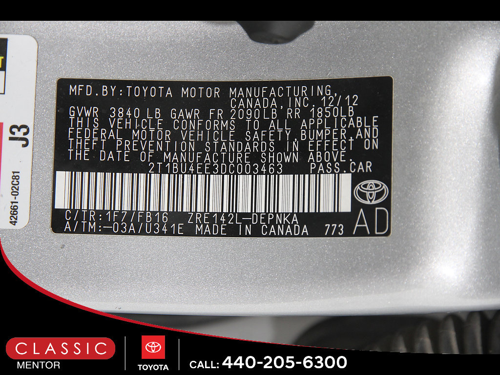 Used 2013 Toyota Corolla LE FWD image 20