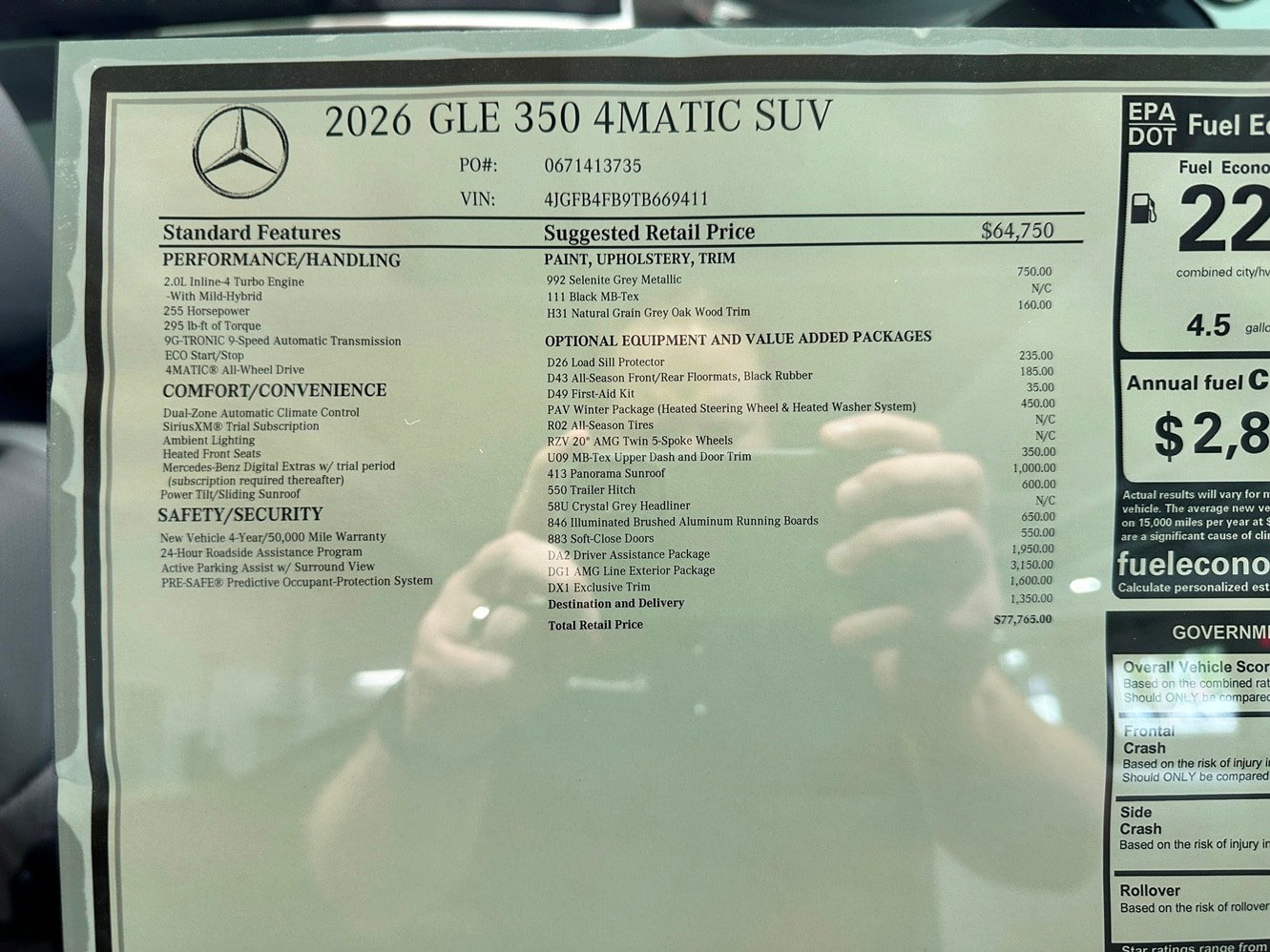 New 2026 Mercedes-Benz GLE 350 4MATIC image 17