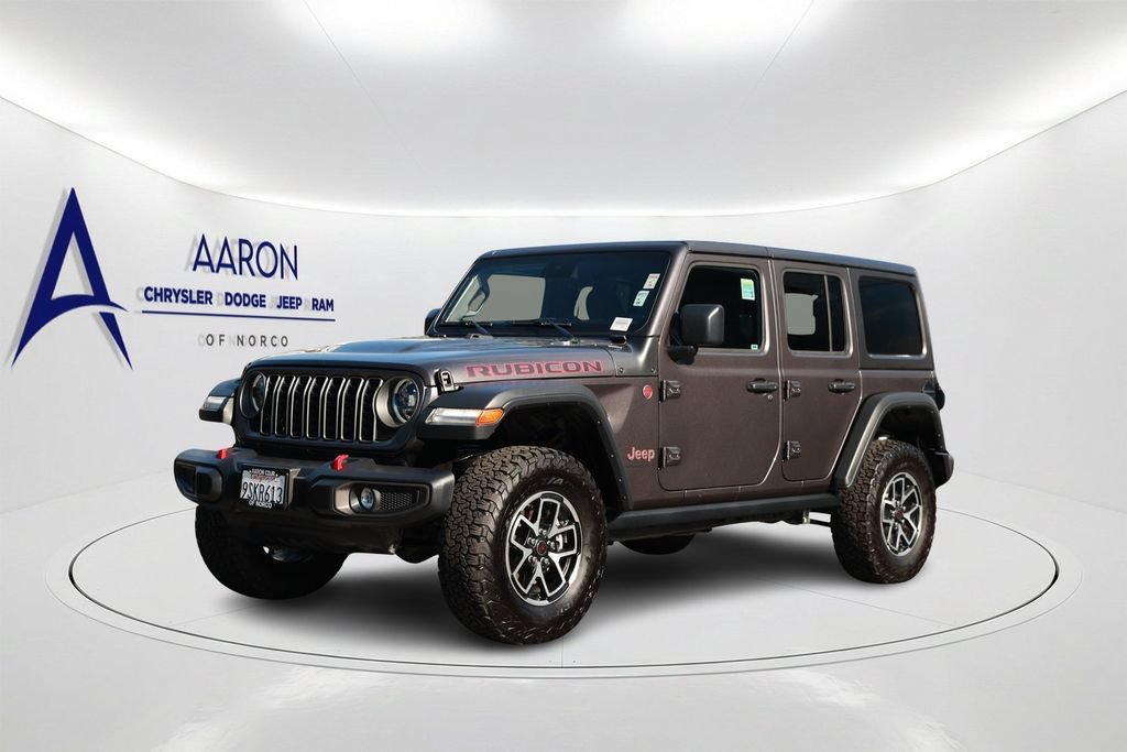 Used 2025 Jeep Wrangler Unlimited Rubicon AWD/4WD image 1