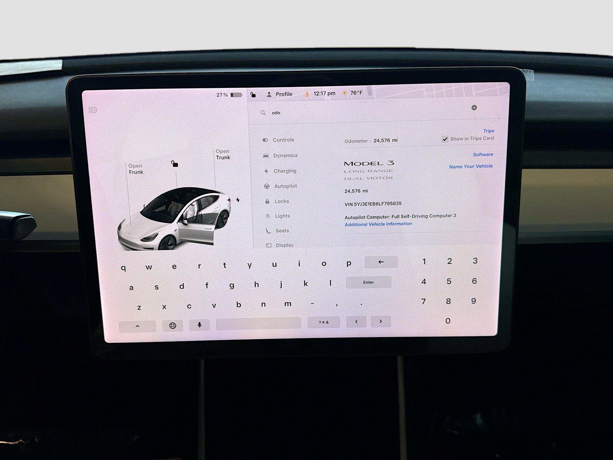 Used 2020 Tesla Model 3 Long Range AWD/4WD image 16