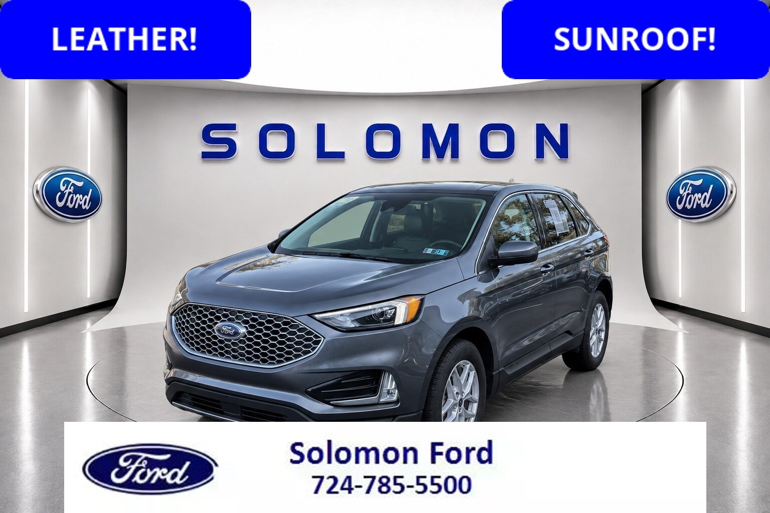 Certified 2024 Ford Edge SEL w/ Convenience Package