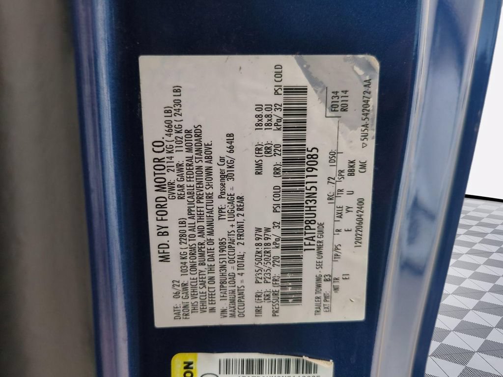 Used 2022 Ford Mustang Premium RWD image 30