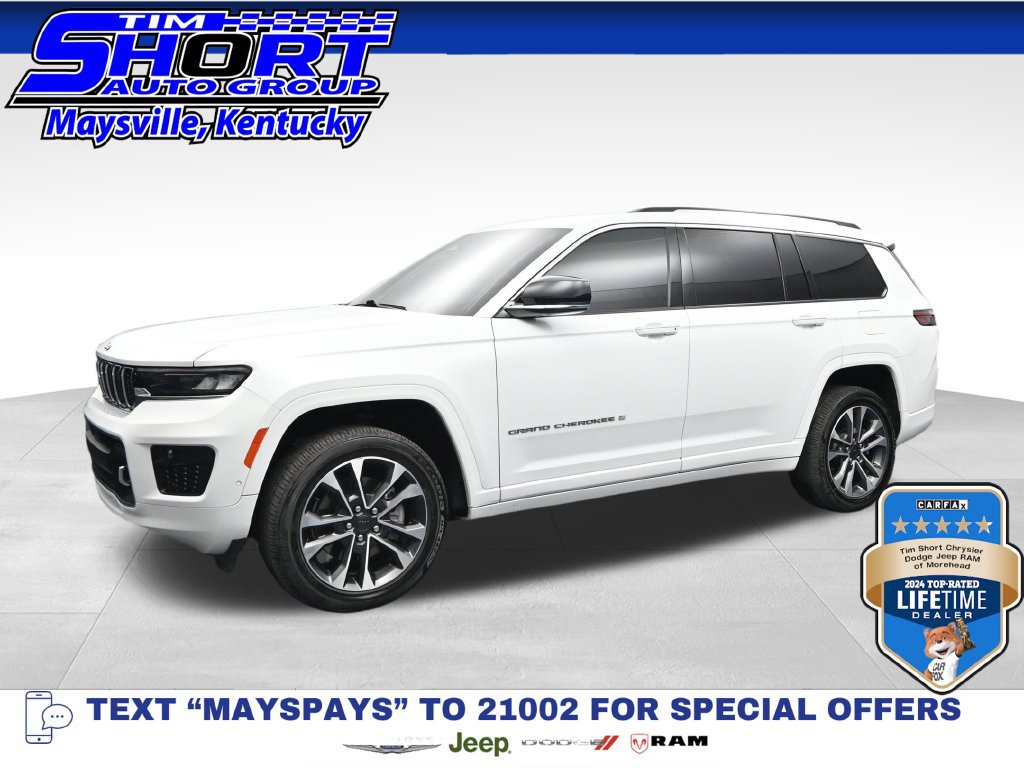Used 2022 Jeep Grand Cherokee L Overland