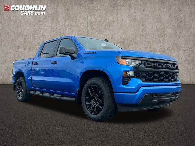 New 2025 Chevrolet Silverado 1500 Custom w/ Turbomax Blackout Package