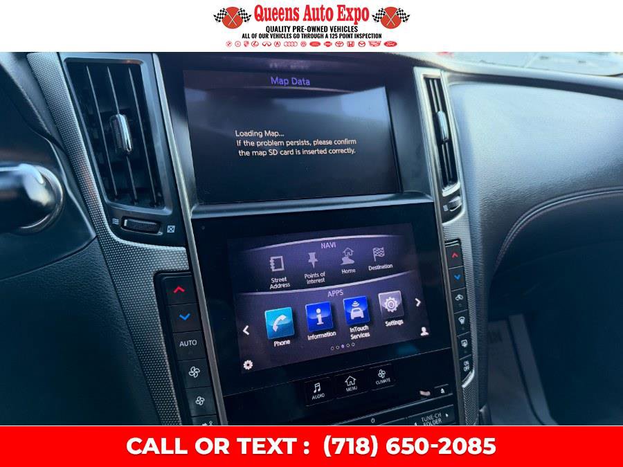 Used 2018 INFINITI Q50 Red Sport 400 w/ Sensory Package (Sport) image 21