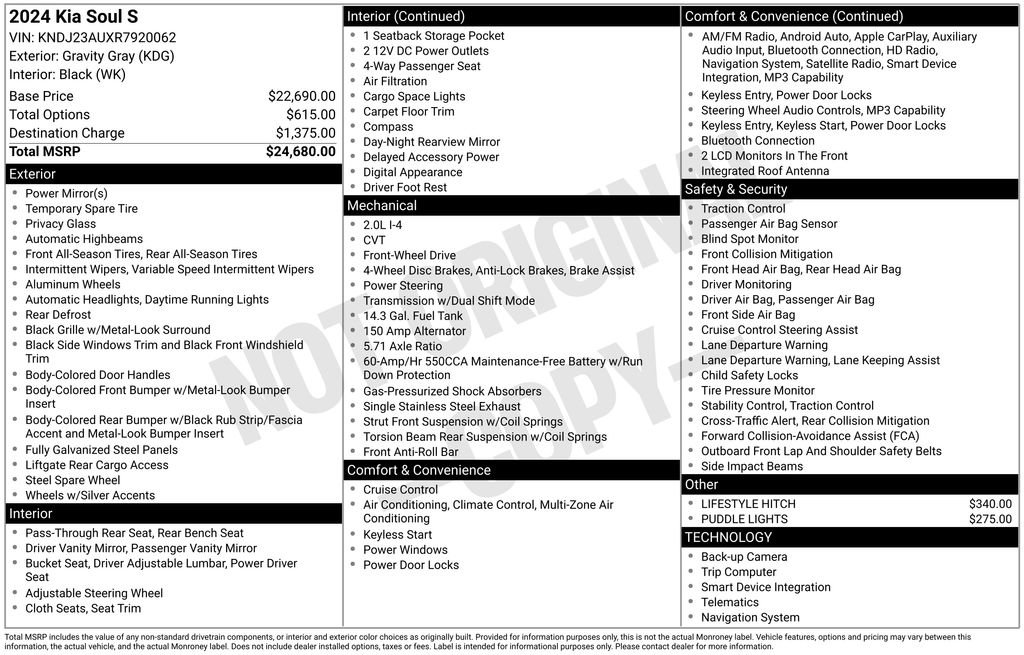Certified 2024 Kia Soul S image 12