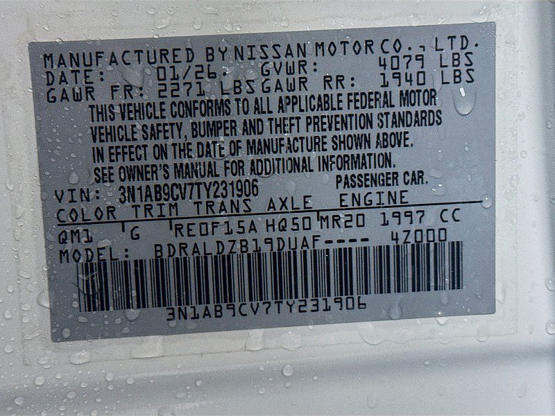 New 2026 Nissan Sentra SV w/ SV Convenience Package FWD image 31