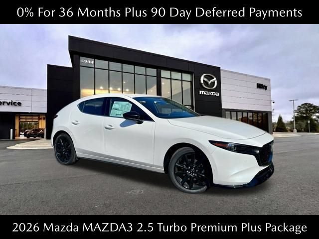 New 2026 MAZDA MAZDA3 Hatchback w/Premium Plus Pkg AWD/4WD image 1