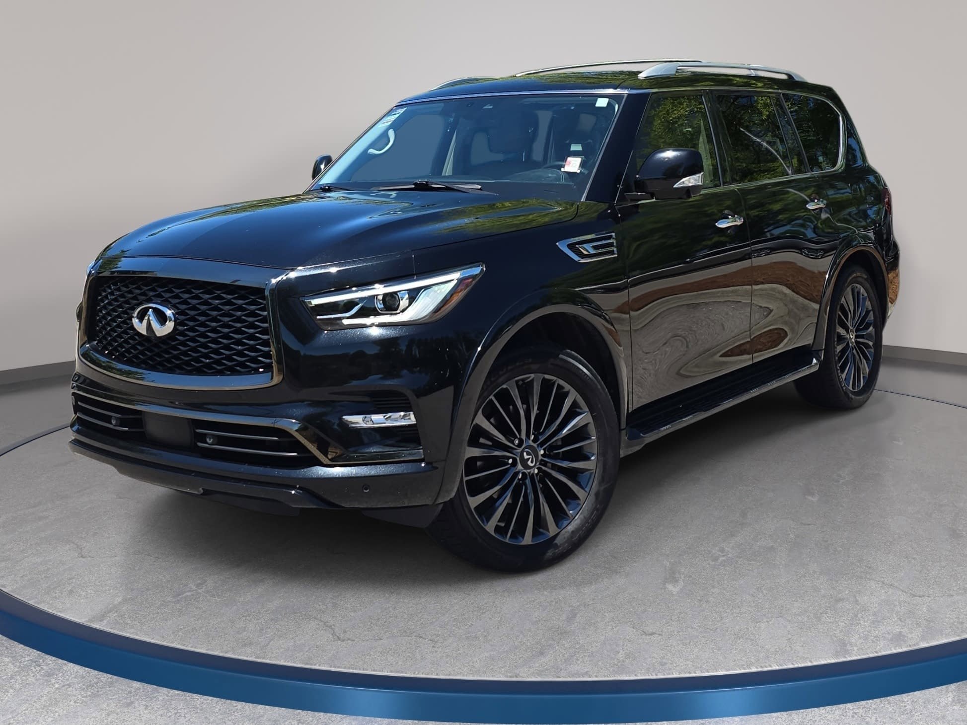 Used 2021 INFINITI QX80 Premium Select w/ Cargo Package AWD/4WD image 1
