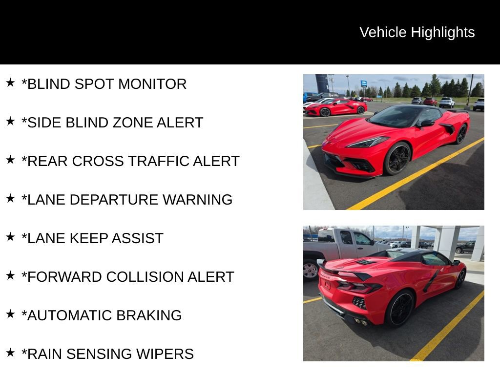 Used 2024 Chevrolet Corvette Stingray Premium Conv w/ Z51 Performance Package image 10