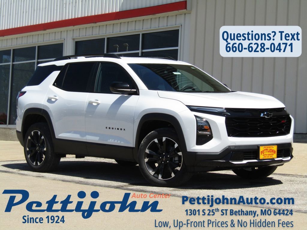 New 2026 Chevrolet Equinox RS AWD/4WD image 1