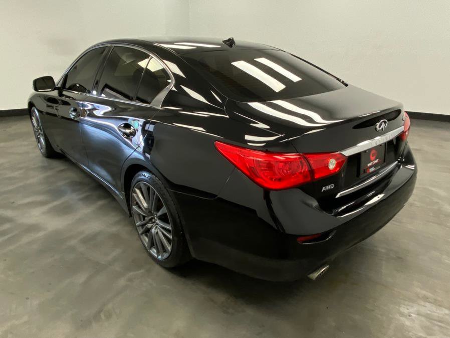 Used 2017 INFINITI Q50 Red Sport 400 image 4