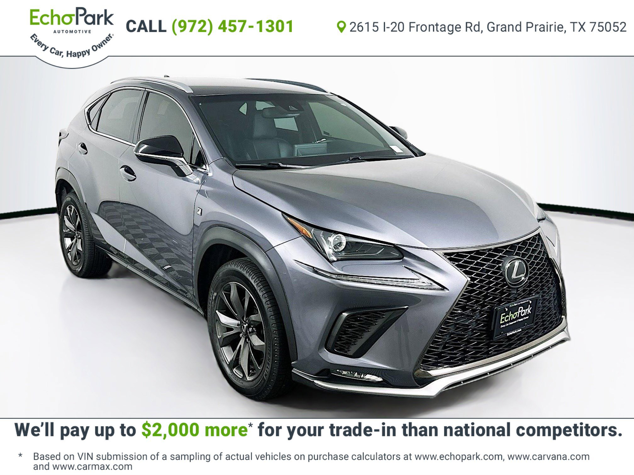 Used 2018 Lexus NX 300 F Sport w/ Accessory Package 2