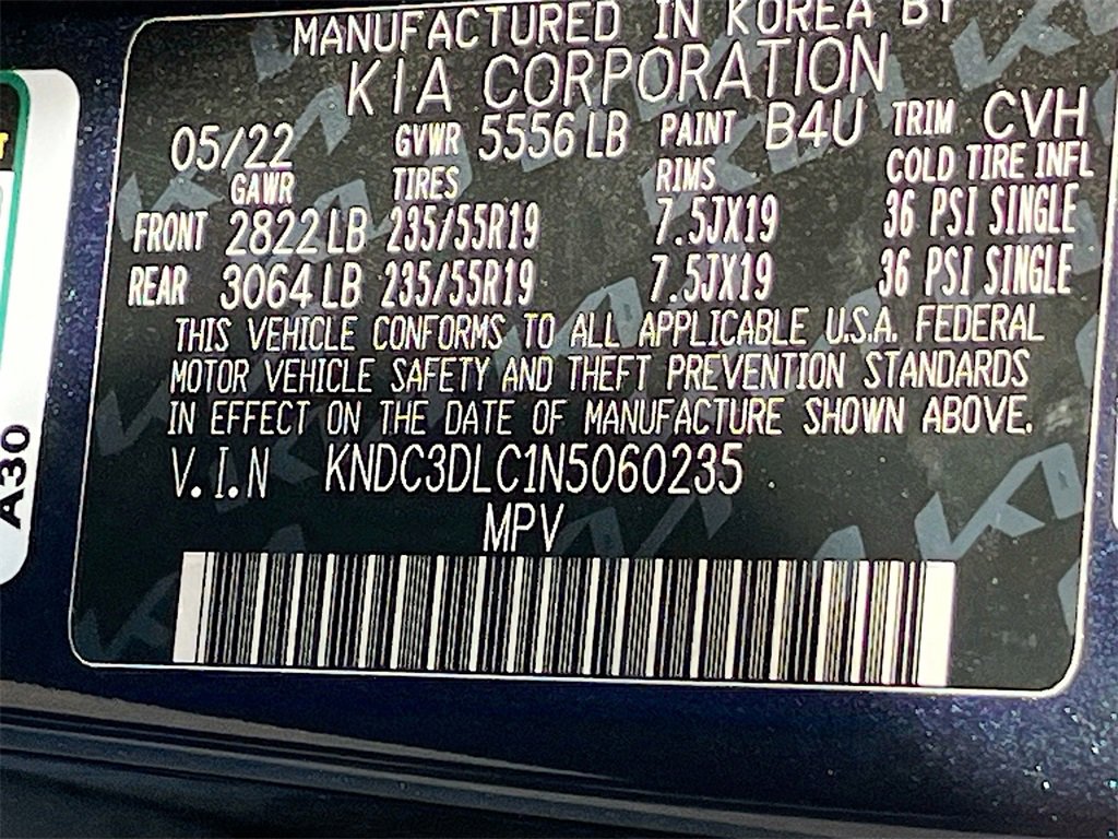 Used 2022 Kia EV6 Wind image 32