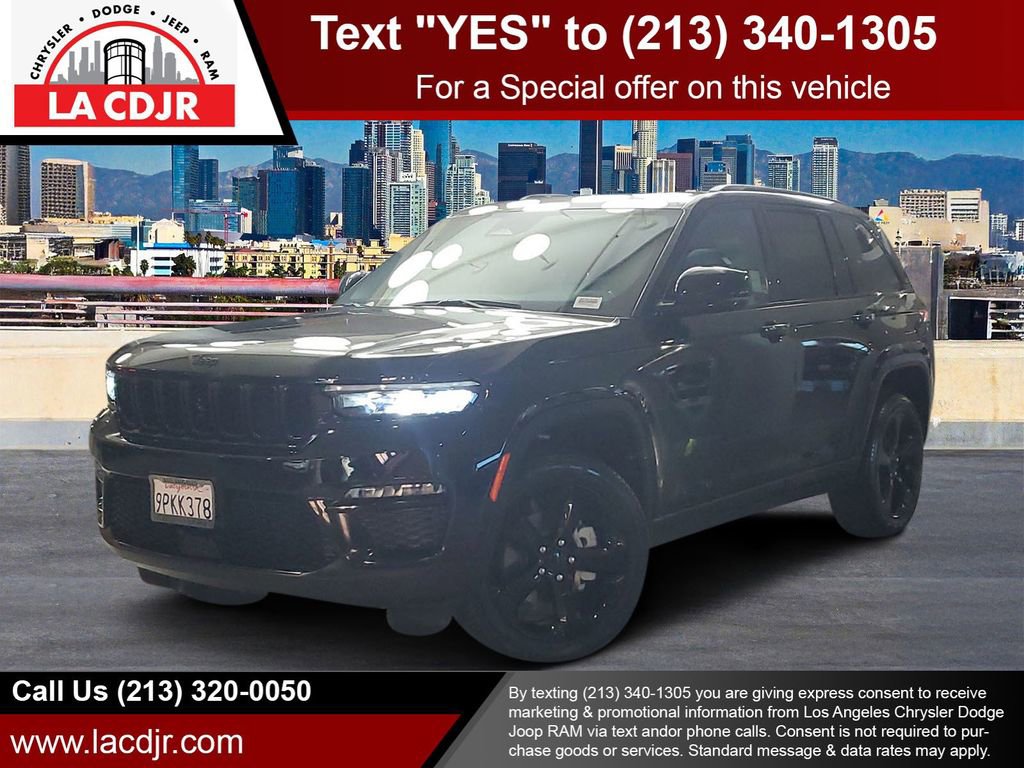 Used 2024 Jeep Grand Cherokee Limited w/ Black Appearance Package