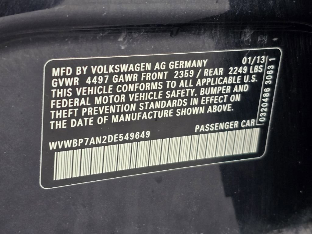 Used 2013 Volkswagen CC R-Line image 16