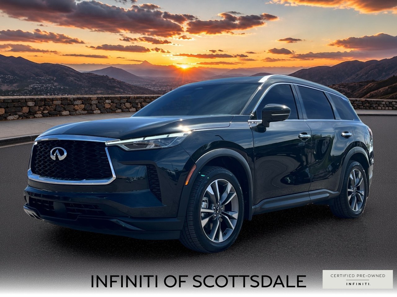 Certified 2024 INFINITI QX60 Luxe FWD image 1