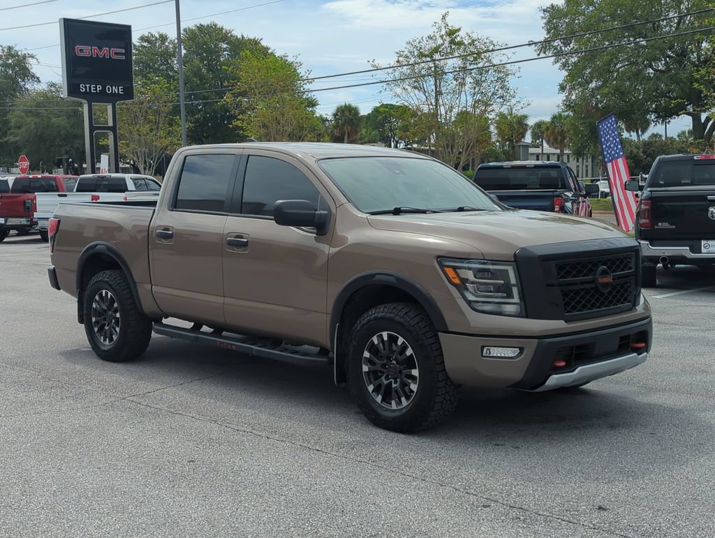 Used 2022 Nissan Titan PRO-4X w/ Off Road Protection Package AWD/4WD image 8