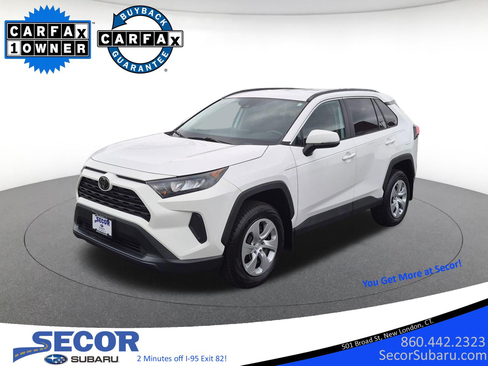 Used 2021 Toyota RAV4 LE w/ Carpet Mat Package (TMS) AWD/4WD image 1