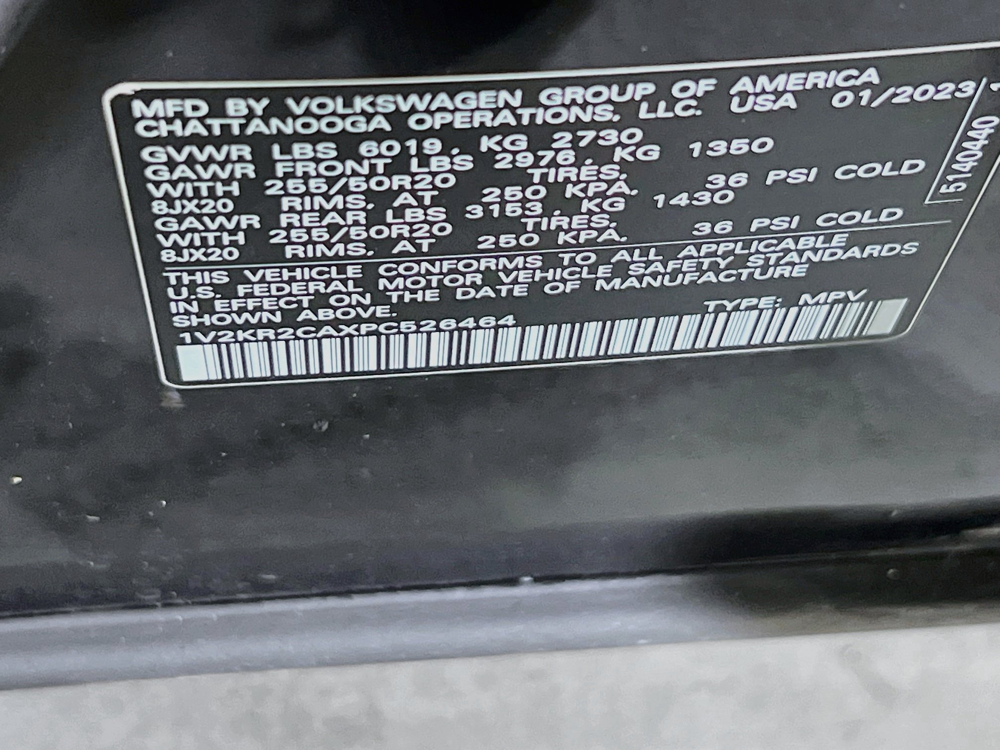 Used 2023 Volkswagen Atlas SE AWD/4WD image 32