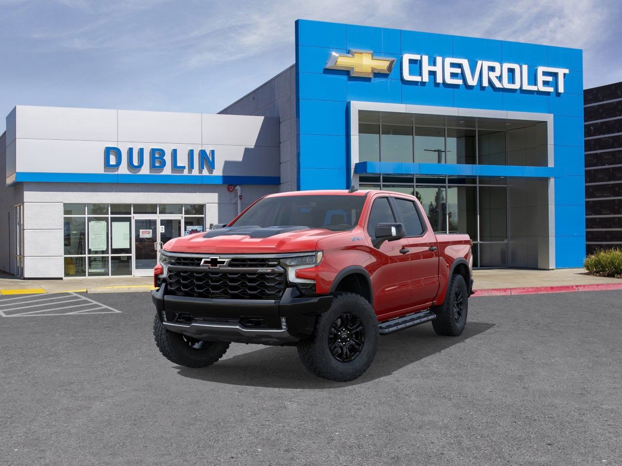 New 2026 Chevrolet Silverado 1500 ZR2 w/ Dark Appearance Package image 9