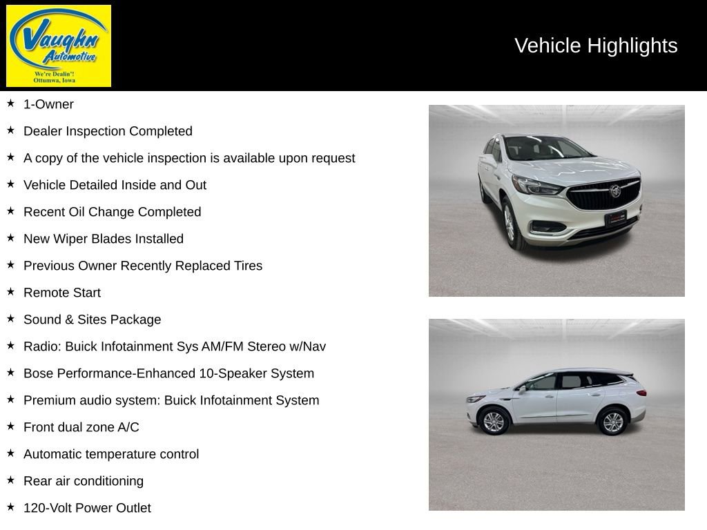 Used 2021 Buick Enclave Essence w/ Sound and Sites Package image 2