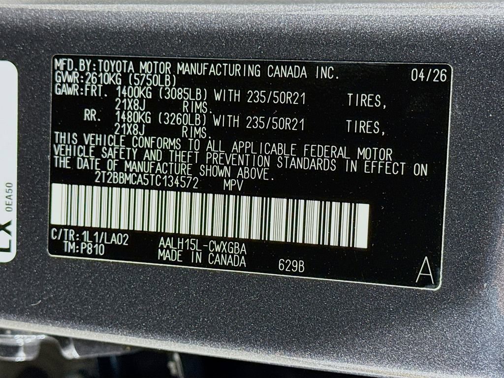 New 2026 Lexus RX 350h AWD/4WD image 24